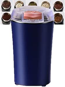 Electric Spice Grinder – 200W Multi-Purpose Coffee, Herb & Grain Grinder with Stainless Steel Blade