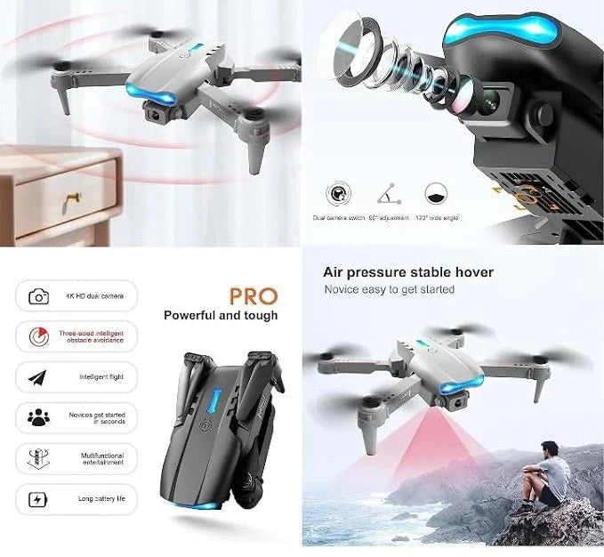 E99 PRO Drone With HD 4K Camera